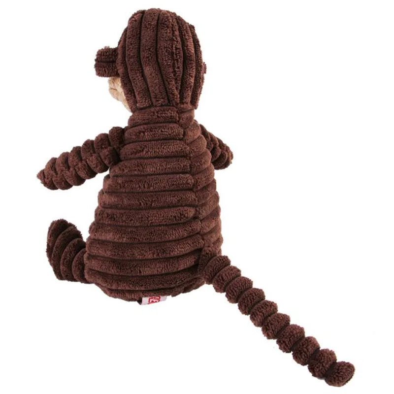 Corduroy Dog Toy – Squeaky, Soft & Tough for All Sizes