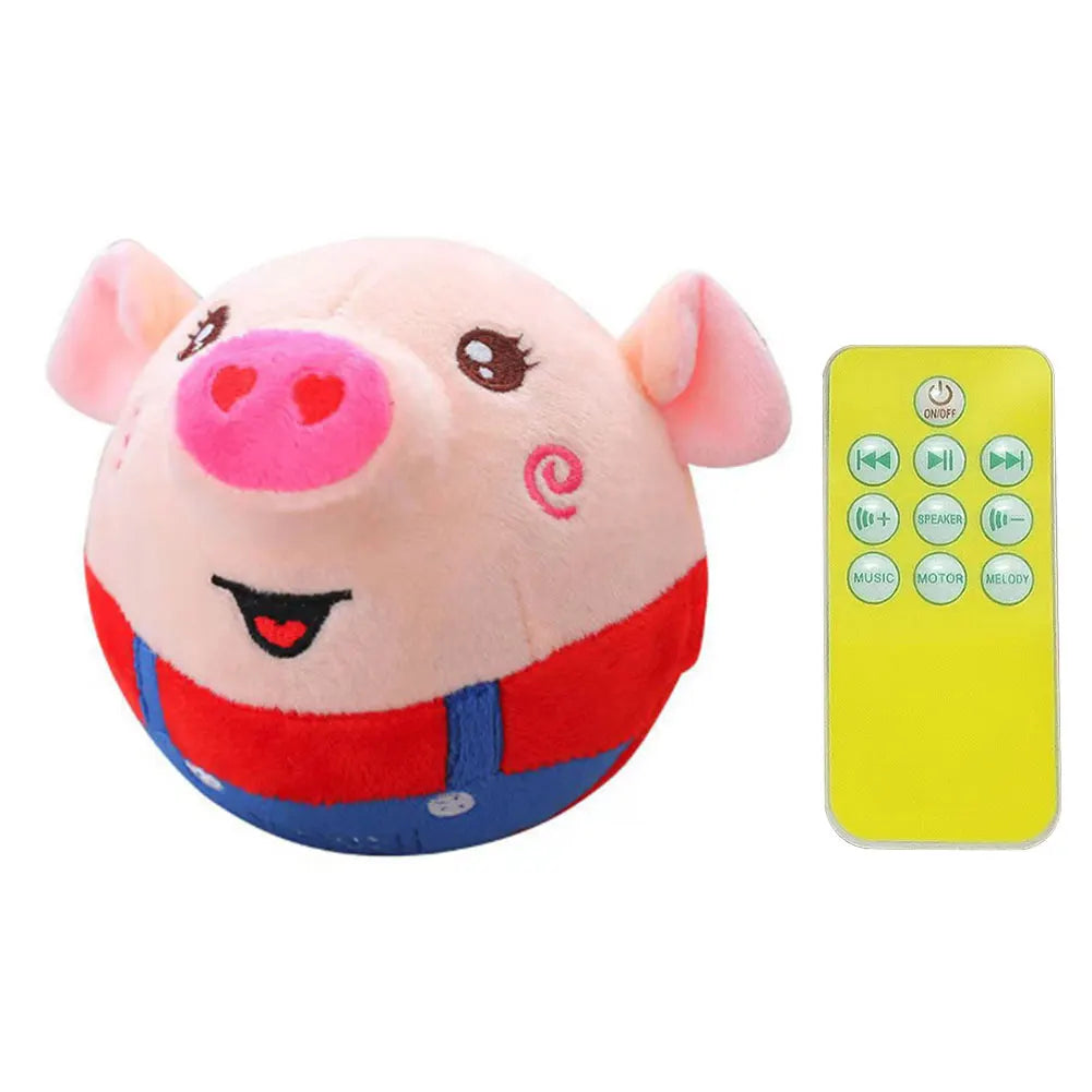 USB Rechargeable Talking Toy – Moving Plush for Dogs & Cats