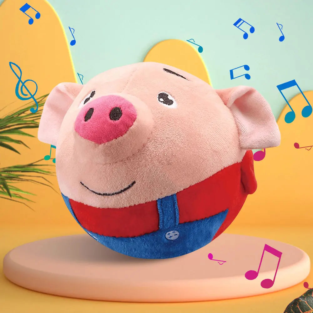 USB Rechargeable Talking Toy – Moving Plush for Dogs & Cats