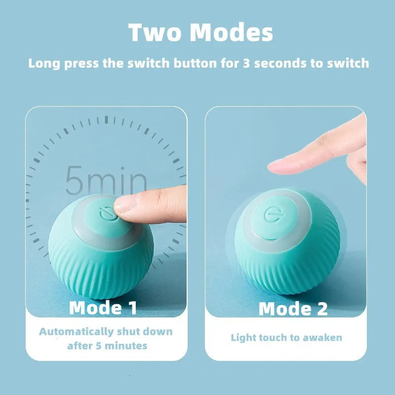 Automatic Magic Ball for Cats – Indoor Play & Exercise