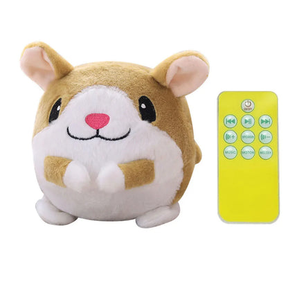 USB Rechargeable Talking Toy – Moving Plush for Dogs & Cats