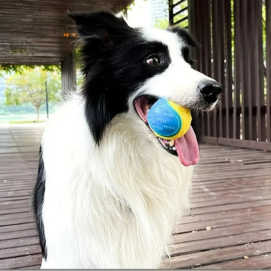 Interactive Dog Ball – Tough Chew & Dental Support