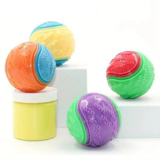 Interactive Dog Ball – Tough Chew & Dental Support